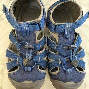 Keen Kids Navy and Gray Sandals